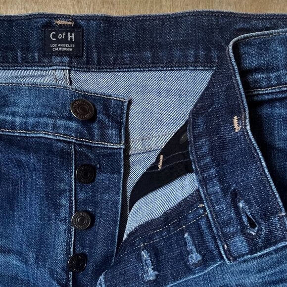 CITIZENS OF HUMANITY EMERSON SLIM BOYFRIEND BUTTON JEANS WOMEN’S sz 26 High Rise - Picture 3 of 14